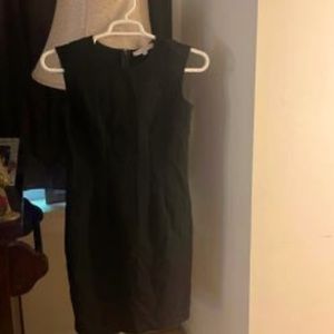Black Size 6 Petite Sleeveless Loft Dress